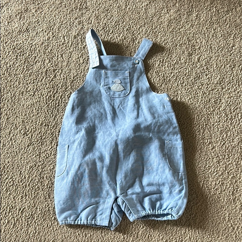 NWT baby boy romper with turtle